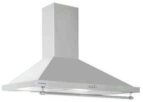 Klarstein Montblanc 599.2m³/h 90cm Okap Retro Srebrny