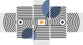Obraz - Minimalistyczna abstrakcja N⁰3 (125x70 cm)