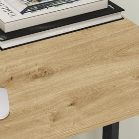 Składane biurko ZARIMO 80x40 cm, dąb artisan