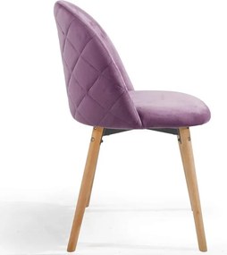Zestaw krzeseł do jadalni , fiolet, 2 szt