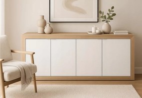 Duża komoda Meshmatics 180cm szafka salon sypialnia 4D