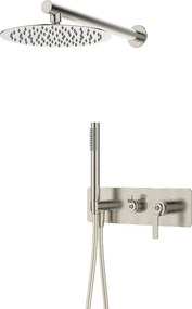 Moletfte kolumna prysznicowa wpuszczana mechaniczna stali nierdzewnej - Essebagno