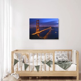 Obraz na szkle - Most Golden Gate (70x50 cm)