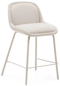 Beżowy hoker (wysokość siedziska 65 cm) Aimin – Kave Home