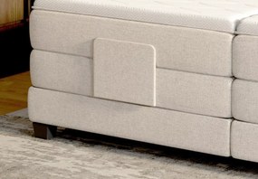 Łóżko elektryczne Rey z regulacją pozycji spania i materacem kieszeniowym 90x200 - 180x200