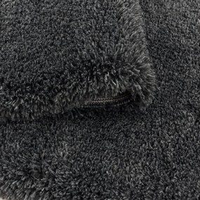 Dywan shaggy Fluffy Super Soft szary 80 cm x 150 cm