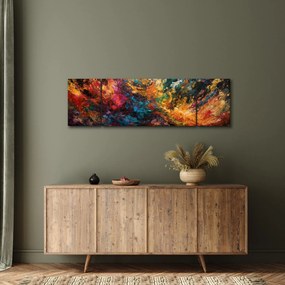 Obraz - Abstrakcja kolorów II. (170x50 cm)