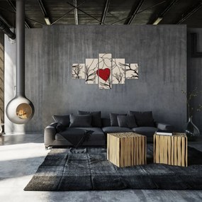 Obraz - Zakochana para (125x70 cm)