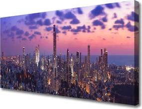 Obraz na płótnie Światła Wielkiego Miasta