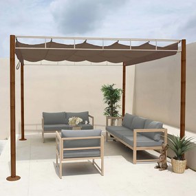 Pergola MCW-L42,  taupe-brown