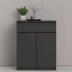 Komoda Naia 2+1 czarny mat