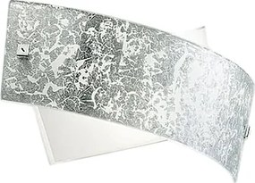 Camilla - Kinkiet srebrny 2XE14 max 2X28W IP20 - Nowoczesny design Kinkiet LED 34x20cm