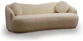 Kremowa sofa 225 cm Ancona – Artie