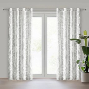 Dekoracyjna zasłona Holi z haftem 140x250 cm