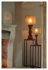 Beżowy abażur ø 40 cm Caden – Light &amp; Living
