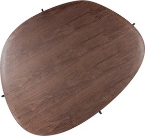 Stolik w ciemnym naturalnym kolorze 97x121 cm Kota – WOOOD