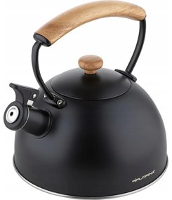 Florina Nierdzewny czajnik Natura Line 1,8 l,czarny