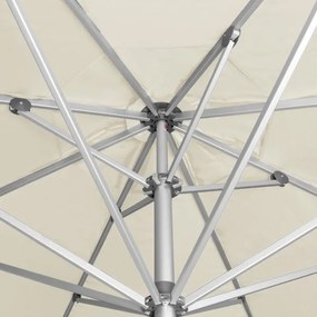 Doppler ALU EXPERT Teleskop parasol ogrodowy 400 cm antracyt