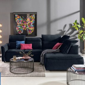 Narożnik MURILLO L z elektryczną regulacją siedziska Prawostronny w tkaninie VOGUE 13 WERSAL