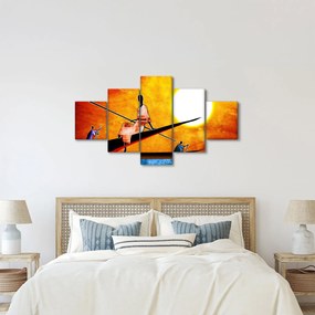 Obraz z okresu starożytnego malarstwa (125x70 cm)