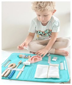 Tooky toy zestaw małego dentysty walizka lekarza 19 el. fsc