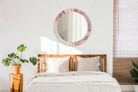 Lustro dekoracyjne okrągłe Abstrakcyjny płyn