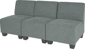 Modułowa sofa 3-osobowa Moncalieri, szary, bez podłokietników