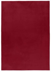 Dywan pluszowy Pouffy czerwony 200 cm x 290 cm