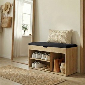 Szafka na buty z siedziskiem PORTA, 103 x 30 x 46 cm