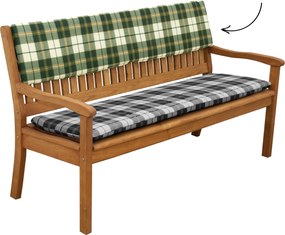 Doppler Oparcie na ławkę 2-osobową, 110x30x6 cm