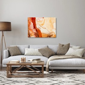 Obraz na szkle - Malarstwo abstrakcyjne (70x50 cm)