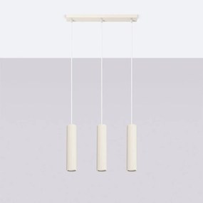 Kremowa lampa wisząca Gleam – Nice Lamps