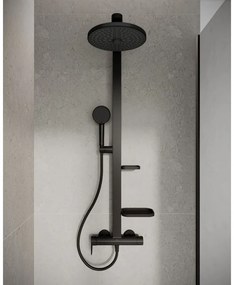 Metalowy zestaw prysznicowy w kolorze matowej czerni 111 cm ALU+ – Ideal Standard
