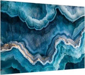 Obraz - Detal akwamarynu (70x50 cm)
