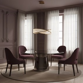 LAMPA SUFITOWA WISZĄCA G136-CP 50cm Złota