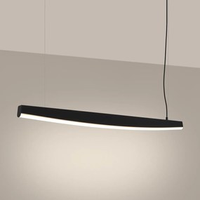 Lampa wisząca JORUN 80 czarna LED 3000K SOLLUX  LIGHTING