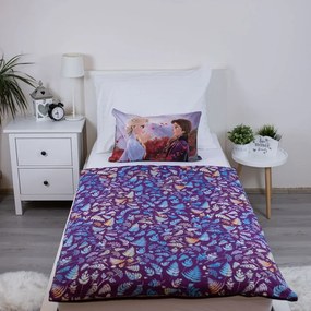 Bawełniana pościel dziecięca do łóżeczka 100x135 cm Frozen "Wind" – Jerry Fabrics