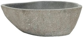 Owalna umywalka z kamienia rzecznego - Falax 4X