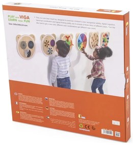 Viga drewniana tablica kolory certyfikat fsc montessori