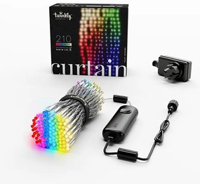 Twinkly TWW210SPP-TEU - LED RGB zewnętrzny łańcuch świąteczny 210 LED, 6,1m, IP4