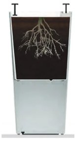 Zielona matowa doniczka odpowiednia na zewnątrz Gardenico Elise, wys. 26 cm