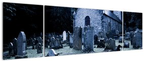Obraz - Ciemna noc (170x50 cm)