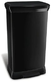 Curver Kosz na śmieci Rectangular 50 l, czarny