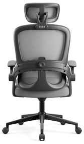 Fotel biurowy, ergonomiczny Diablo V-Light, szary