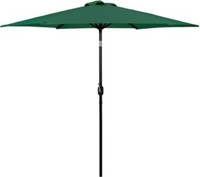 Duży parasol ogrodowy łamany, skośny SL-UM003C, zielony