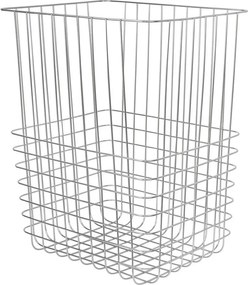 Metalowy kosz na pranie w kolorze srebra 64 l Store-It – Mette Ditmer Denmark