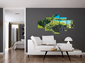Obraz - Wodospady (125x70 cm)