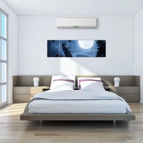 Obraz - Nocna Sowa (170x50 cm)
