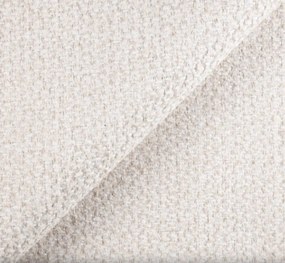 Narożnik ALMI Lewostronny z funkcją spania, wolnostojący tkanina EXCITE ME 01 Biały