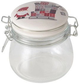 Słoik z porcelanową pokrywką MONTI, 450 ml